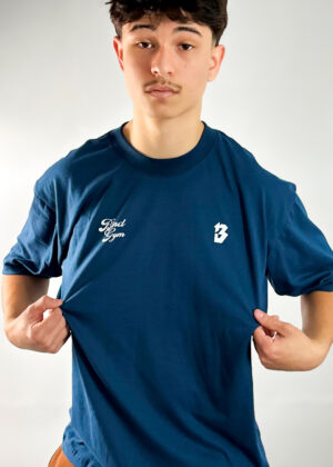 CAMISETA OVERSIZED BLND GYM AZUL MARINHO UNISSEX