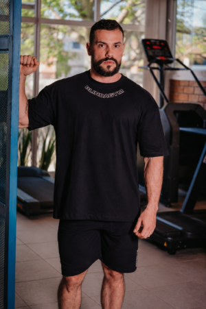 CAMISETA OVERSIZED BLINDAGYM PRETA UNISSEX