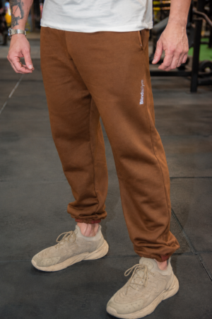 CALÇA DE MOLETOM MARROM MASCULINA